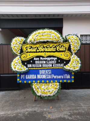 Papan Bunga Duka di Teupah Barat